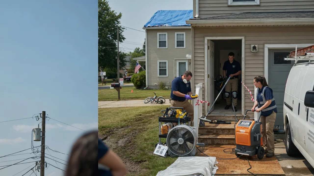 Water Damage Repair in Bloomville, OH near me